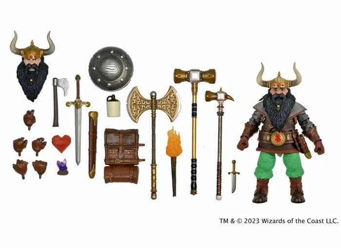 【NECA】新品 正規品 ダンジョンズ＆ドラゴンズ エルクホーン フィギュア