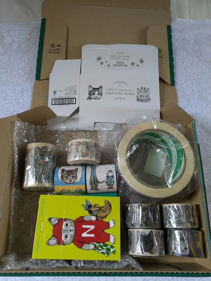 マスキングテープ　ヒグチユウコ　OPPテープ ふせん　メモ　レア