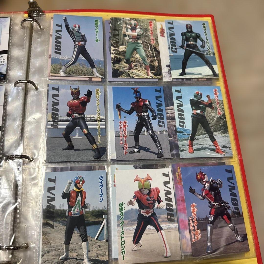カルビー仮面ライダーチップスRフルコンプセット