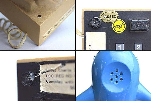 1980’s チャーリーザツナ ビンテージ 電話機 スターキスト ソフビ 貯金箱