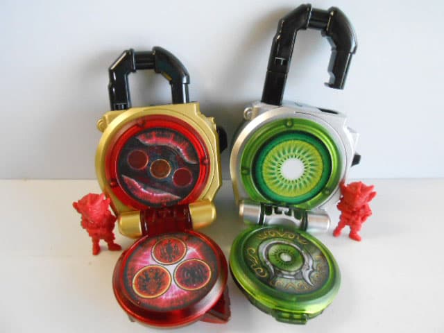 ♯Kae10OE 仮面ライダー 鎧武 サウンドカプセル 全4種 ガチャポン