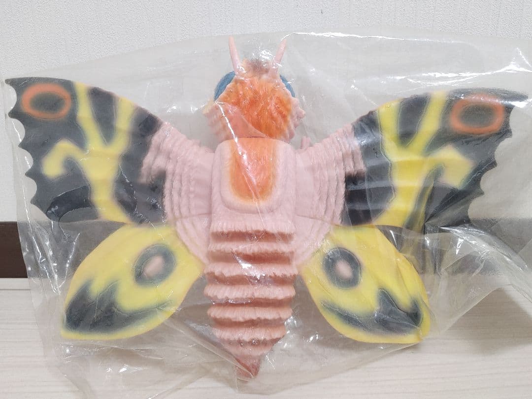 〘超絶蔵出し品〙マーミット世紀の大怪獣シリーズ モスラ(成虫１期)ソフビ