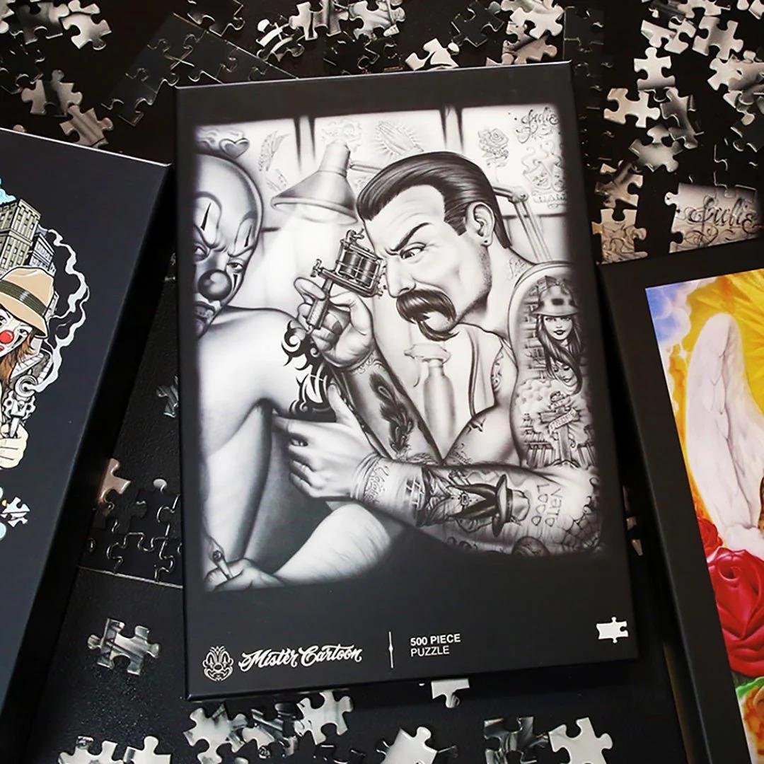 MR CARTOON PUZZLES TATTOO パズル タトゥー クラウン