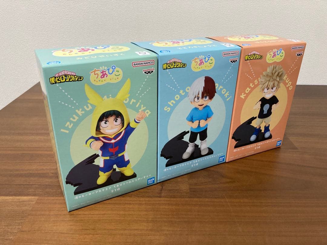 ヒロアカ 僕のヒーローアカデミア ちあぴこ 3体セット