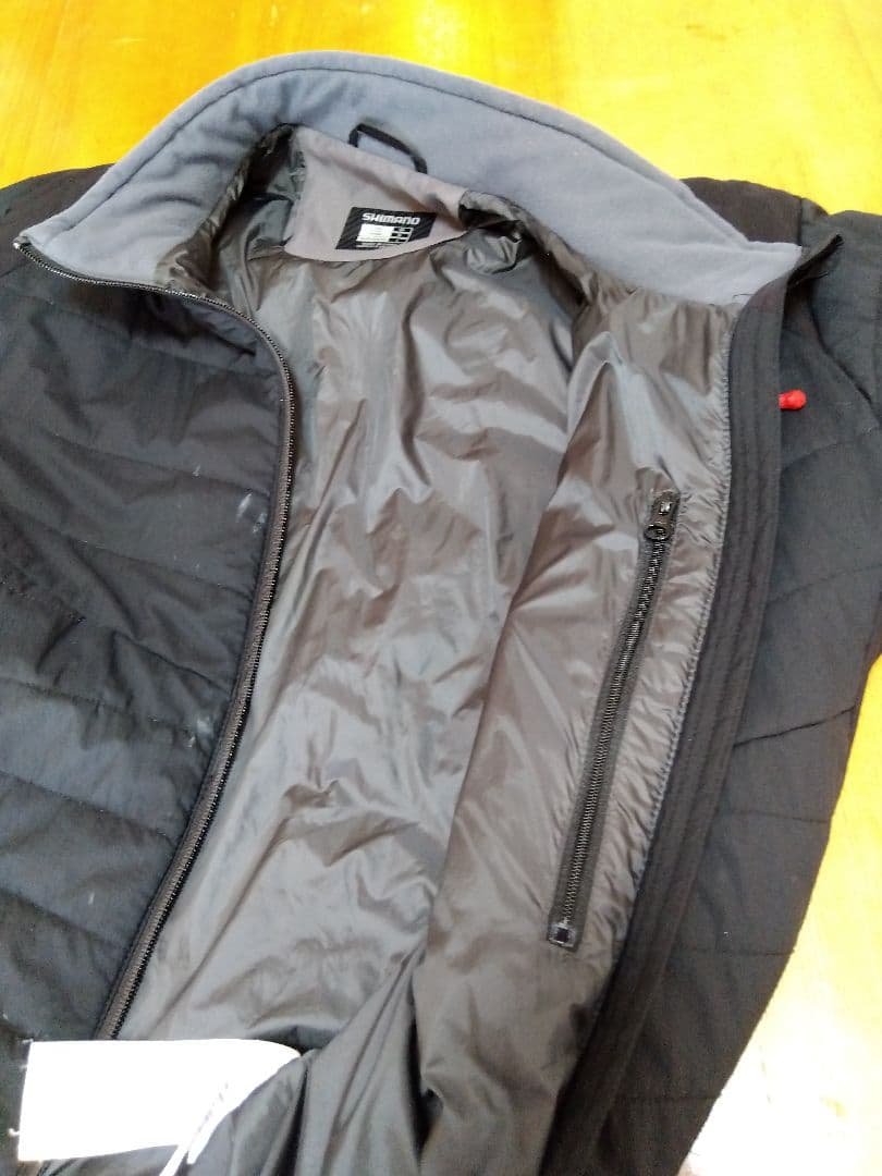 シマノ 防寒着 防寒中着 フィッシングウエアー 2XL ブラック