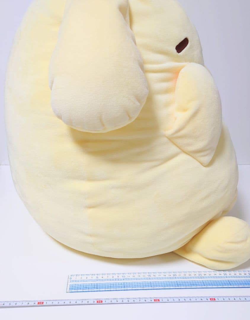 特大　ポムポムプリン　ほっぺぎゅームニュムニュ　BIG　ぬいぐるみ