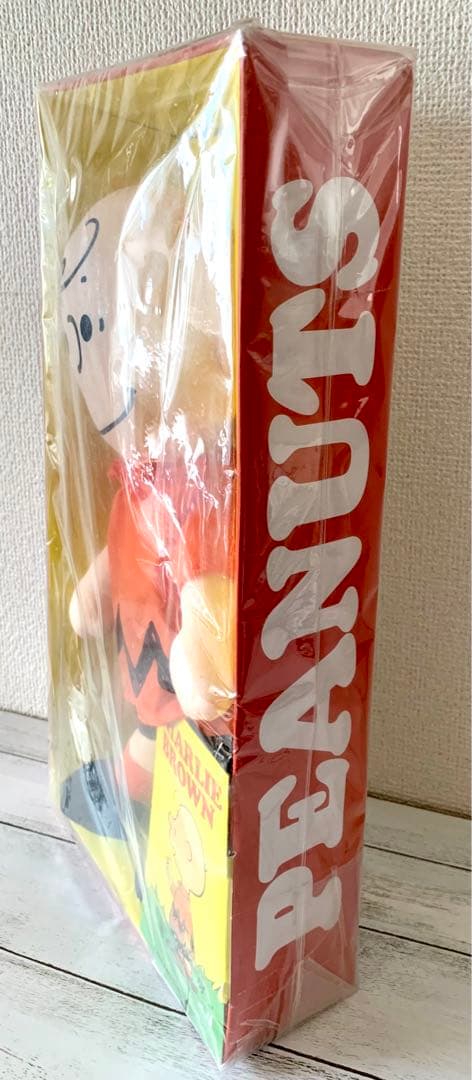 レア　チャーリーブラウン　ビンテージ　メディコム・トイ　2Dプラッシュクッション