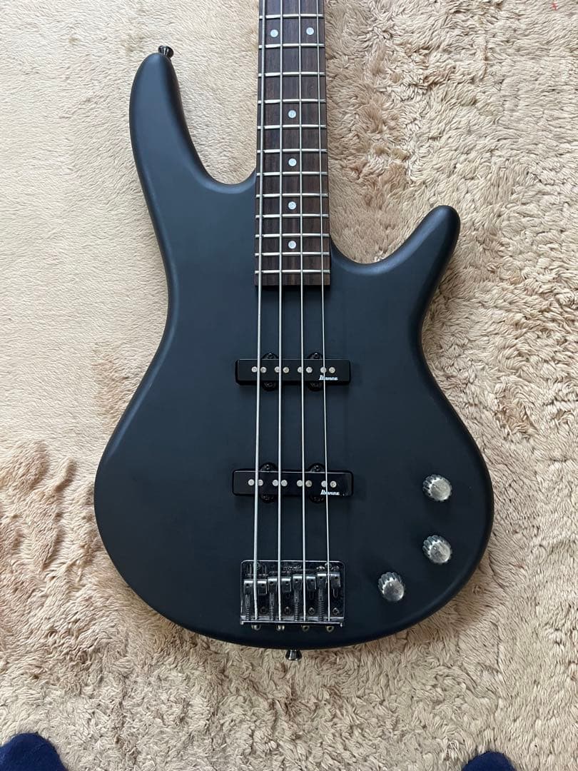 【調整済】IBanez アイバニーズ　エレキベース　マッドブラック