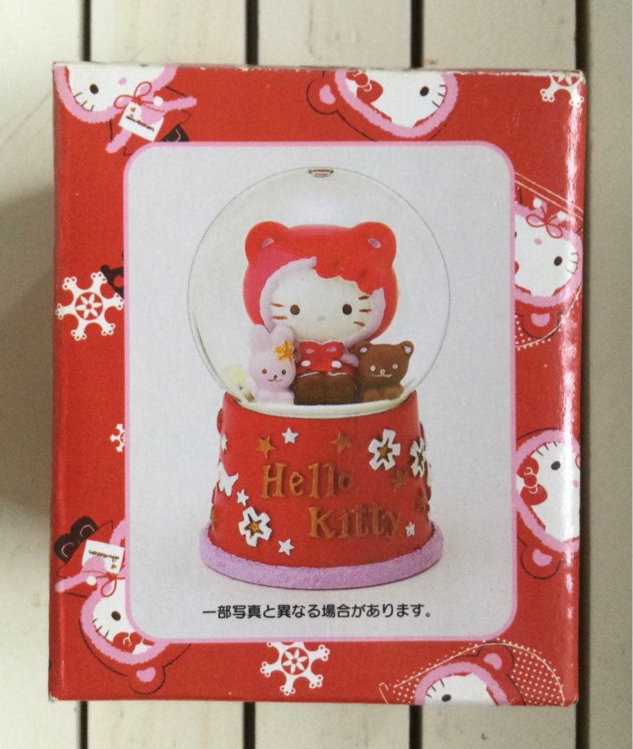 ハローキティワイヤーツリーとミニウォータードーム　レア未使用品