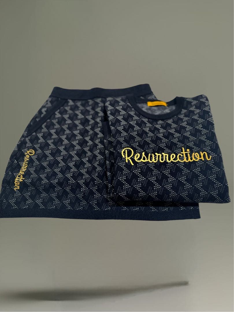 Resurrection セットアップ ニット ネイビー レディースS
