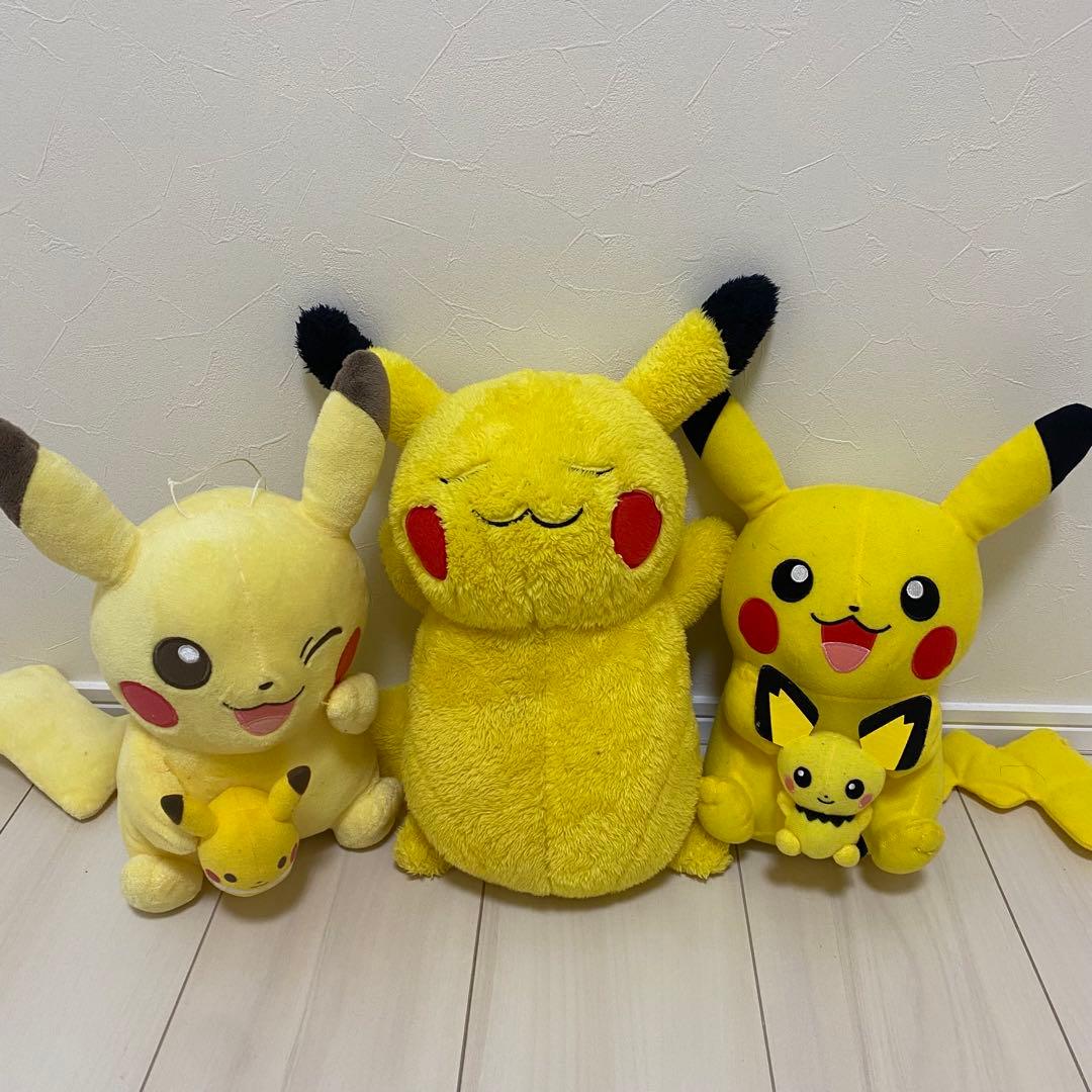ポケモン ぬいぐるみ 大量 まとめ売り 21点 セット ピカチュウ fit