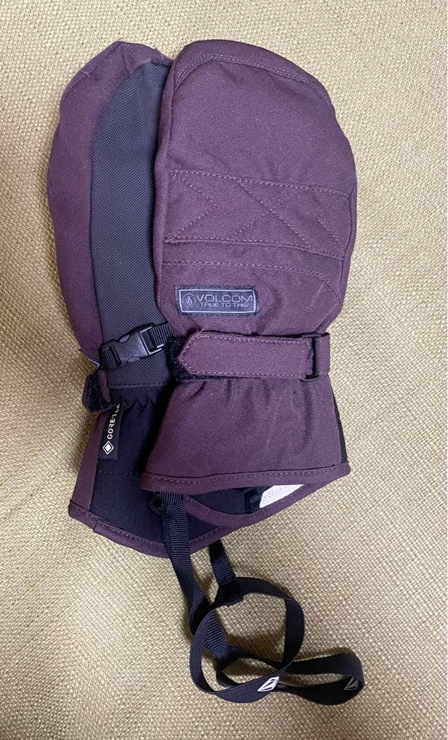 スノボ 3点セット DRAGON VOLCOM ゴーグル グローブ バラクラバ