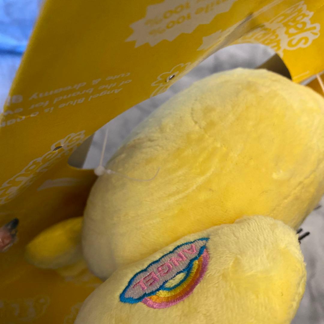 《エンジェルブルー》ハナちゃん ぬいぐるみ 当時物 レア 平成