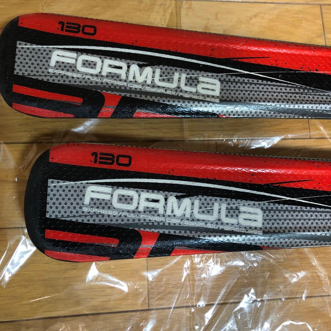 Head Formula スキー 130cm 赤/黒 スキーセット