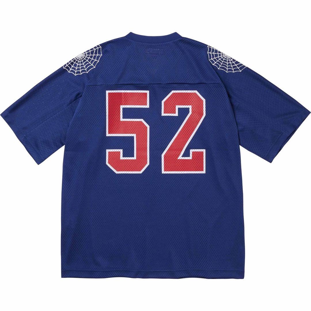 新品 Supreme Spiderweb Football Jersey L