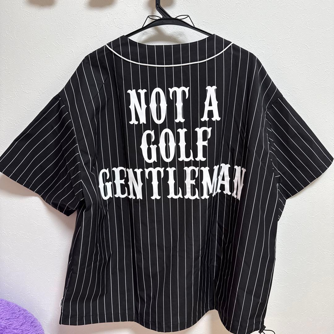 Captains Helm Golf ゴルフ シャツ ブラック/ホワイト