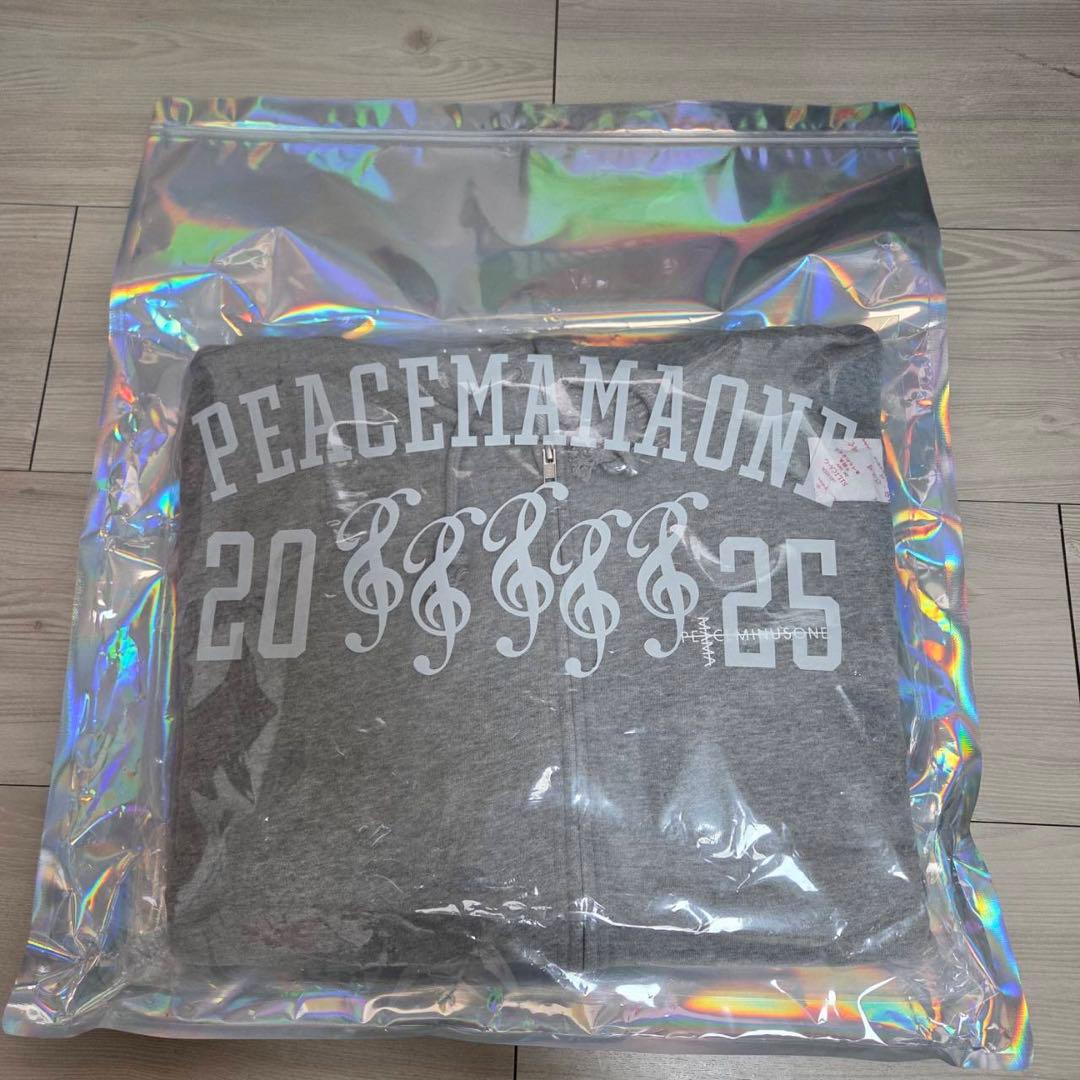 G-DRAGON ジヨン ジードラゴン韓国 popup限定 フーディ グレーL