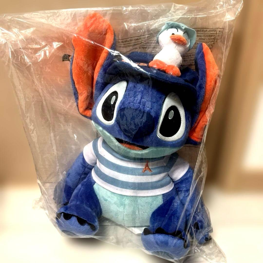 パリ限定　スティッチ　ぬいぐるみ　大　レア　希少　ディズニー
