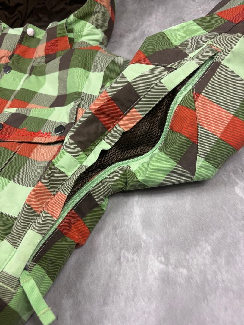 BURTON “ SHELL JACKET”CHECK gorpcore