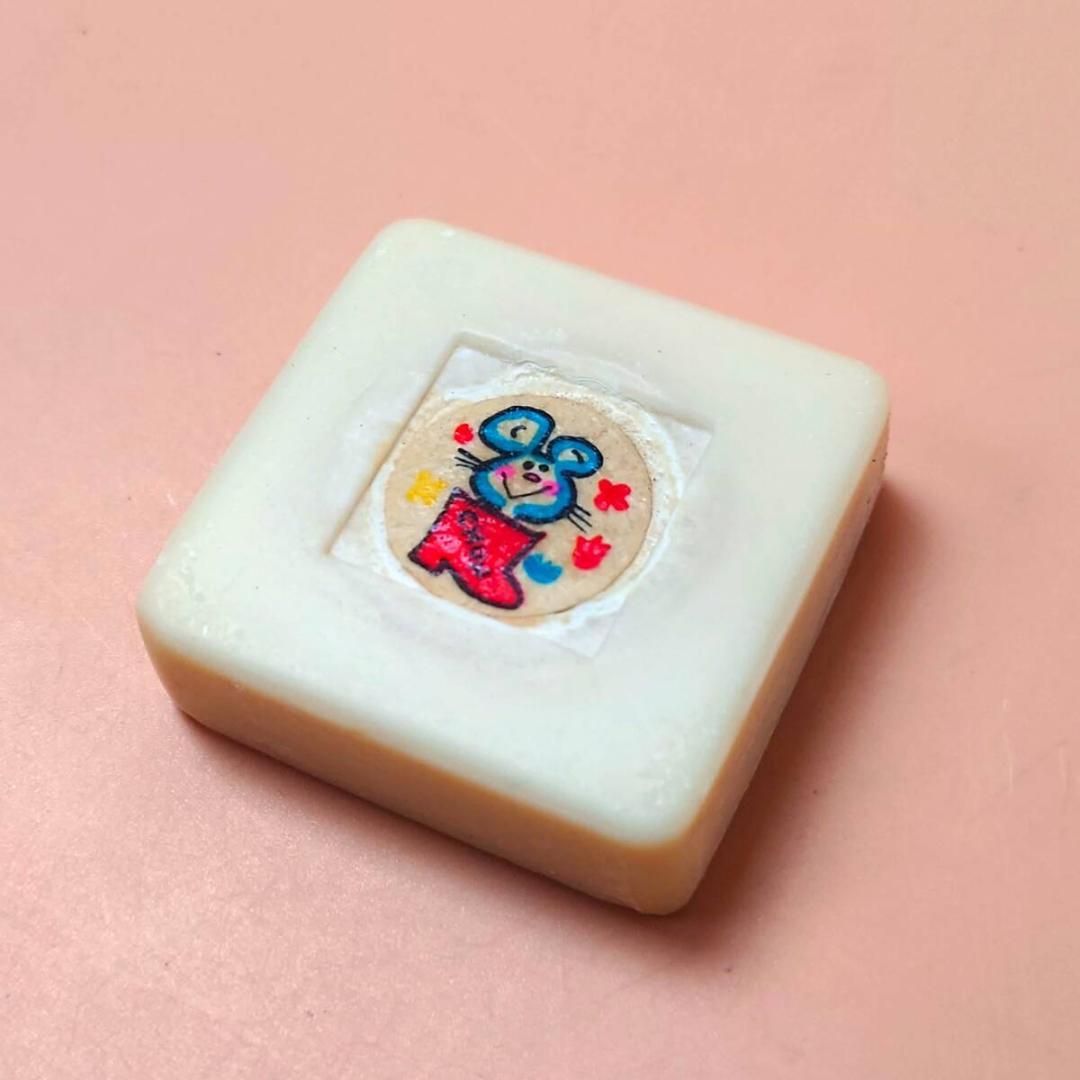 未使用品 サンリオ 水森亜土 ミニソープ 未来劇場 SANRIO カワイイ