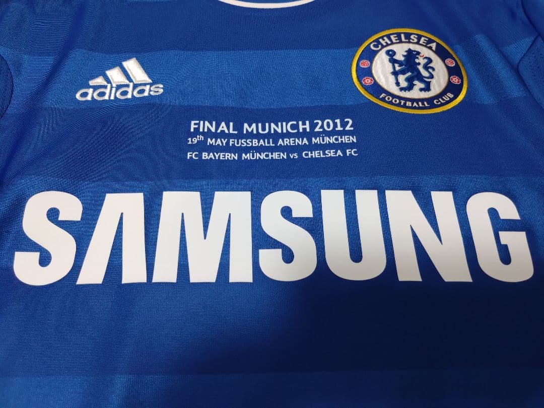 11/12 チェルシー ホームユニフォーム　ドログバ CL決勝仕様