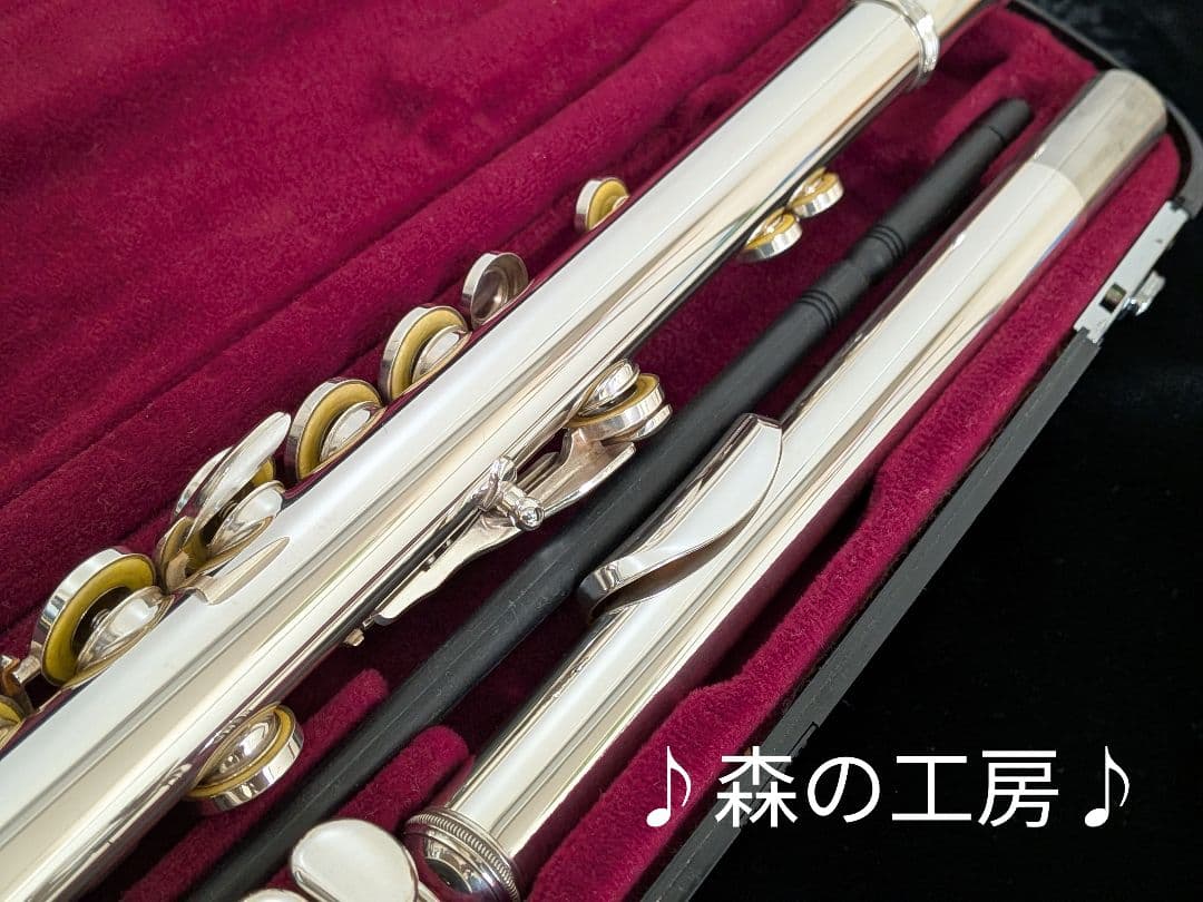 中古フルート専門店‼️部活応援‼️銀メッキ ヤマハフルートYFL211SⅡEメカ