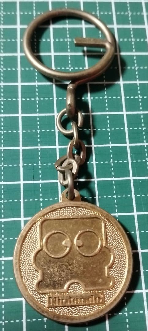 【レア/当時品】ディスくん 任天堂 ゴルフトーナメント USコース キーホルダー