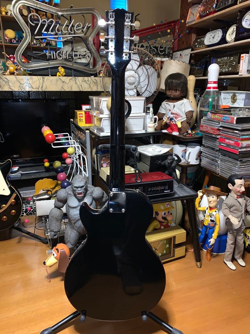 動作品　vision ビザールギター　音出しOK ビンテージ　ロカビリー