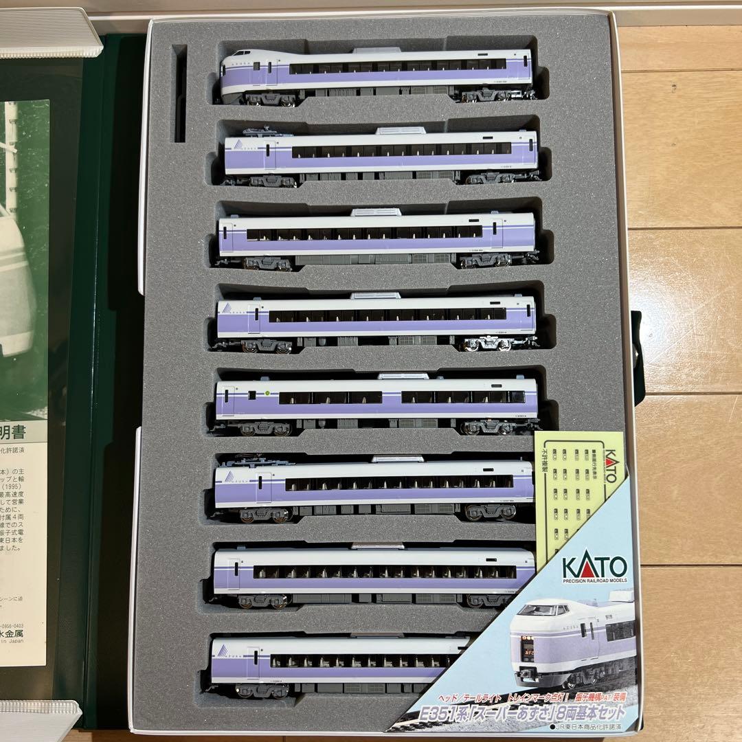 鉄道模型　Nゲージ　10-358　E351系　スーパーあずさ　基本8両セット