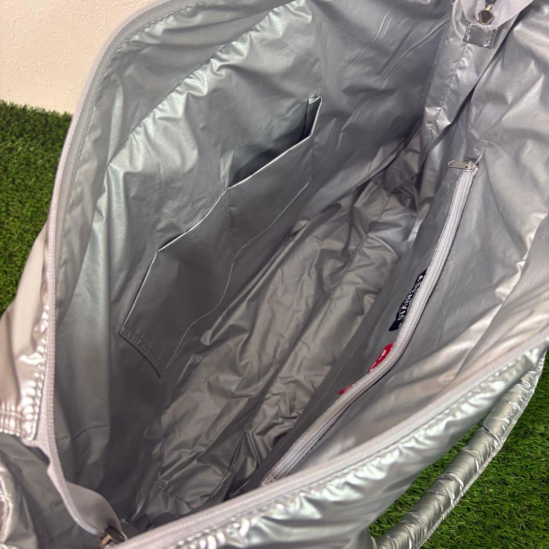 【archivio】美品　15th記念ボストンバッグ　シルバー　アルチビオ