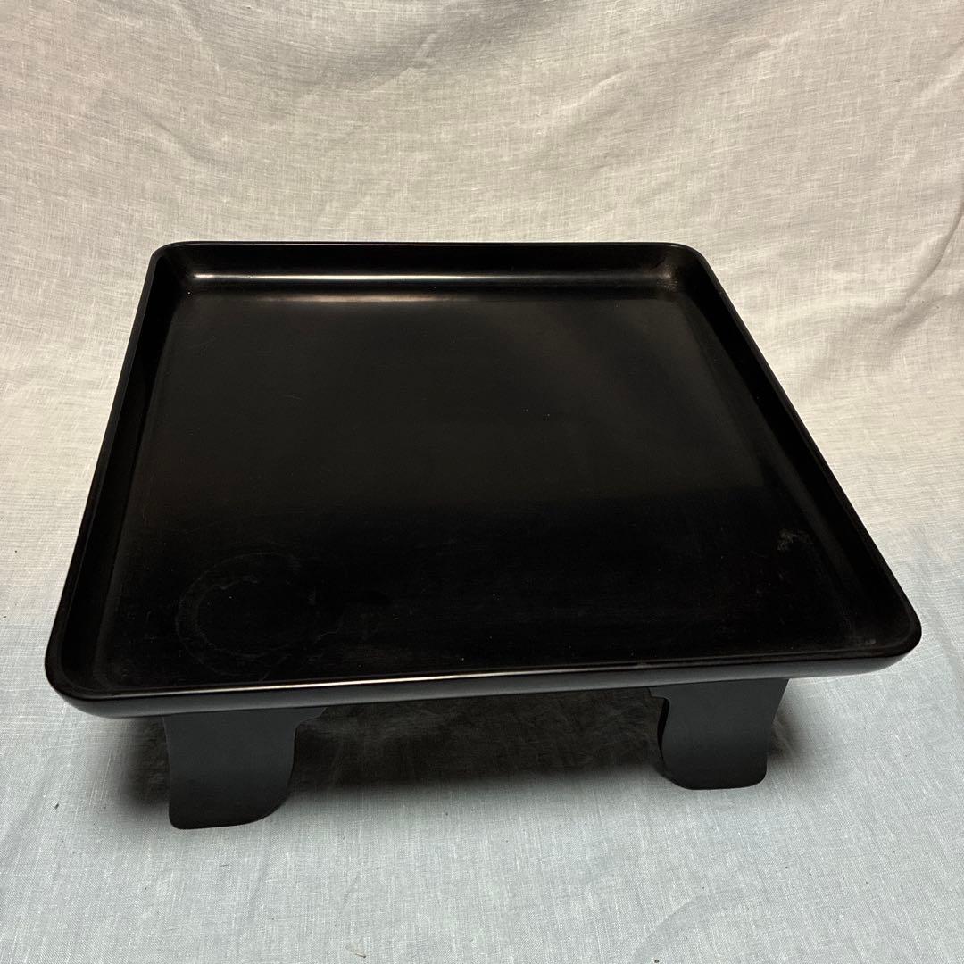 黒塗りの漆器本膳(２)