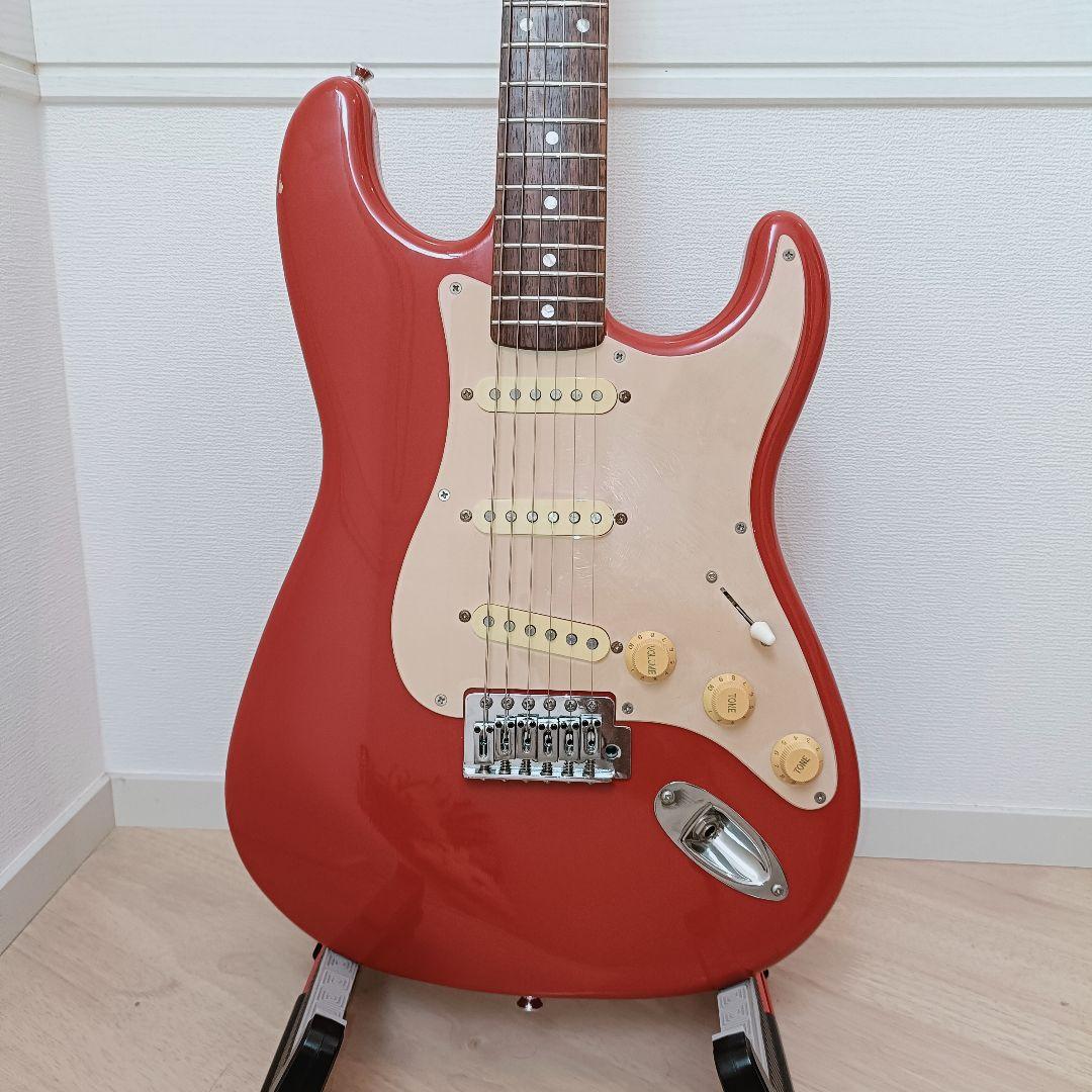 【メンテ済み】Squier ストラトキャスター エレキギター本体 ネック追柾目