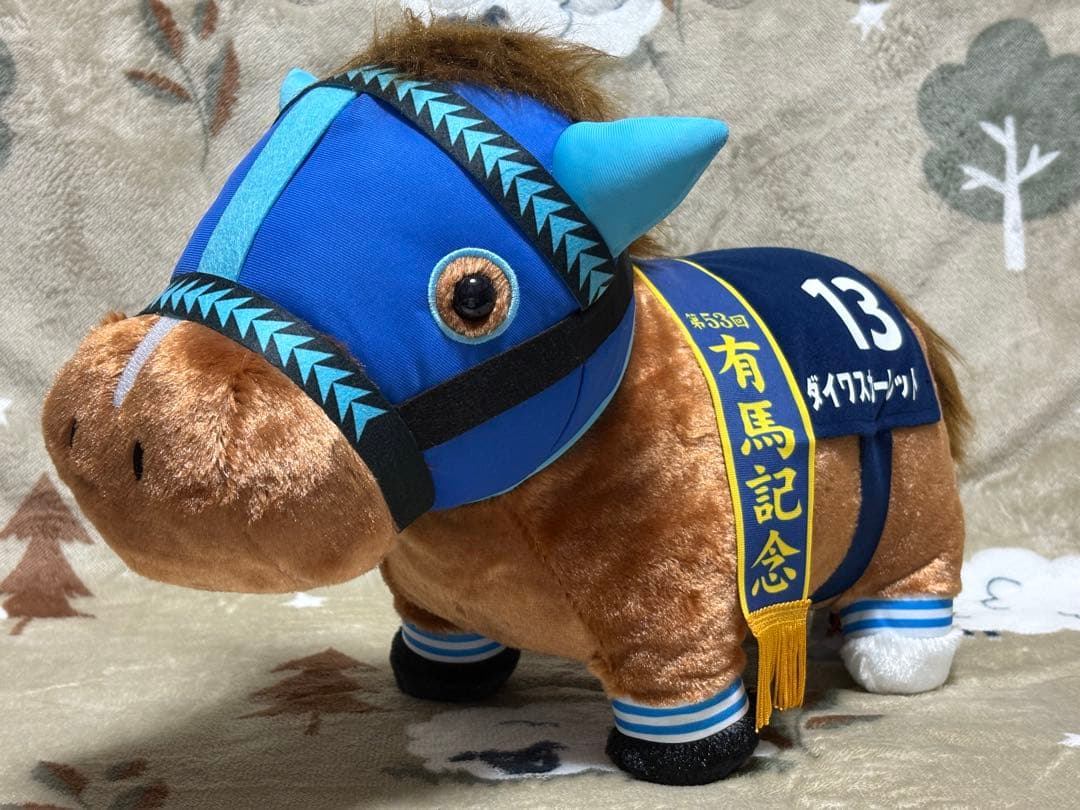 ウオッカ　ダイワスカーレット　サラブレッドコレクションふわふわBIGぬいぐるみ