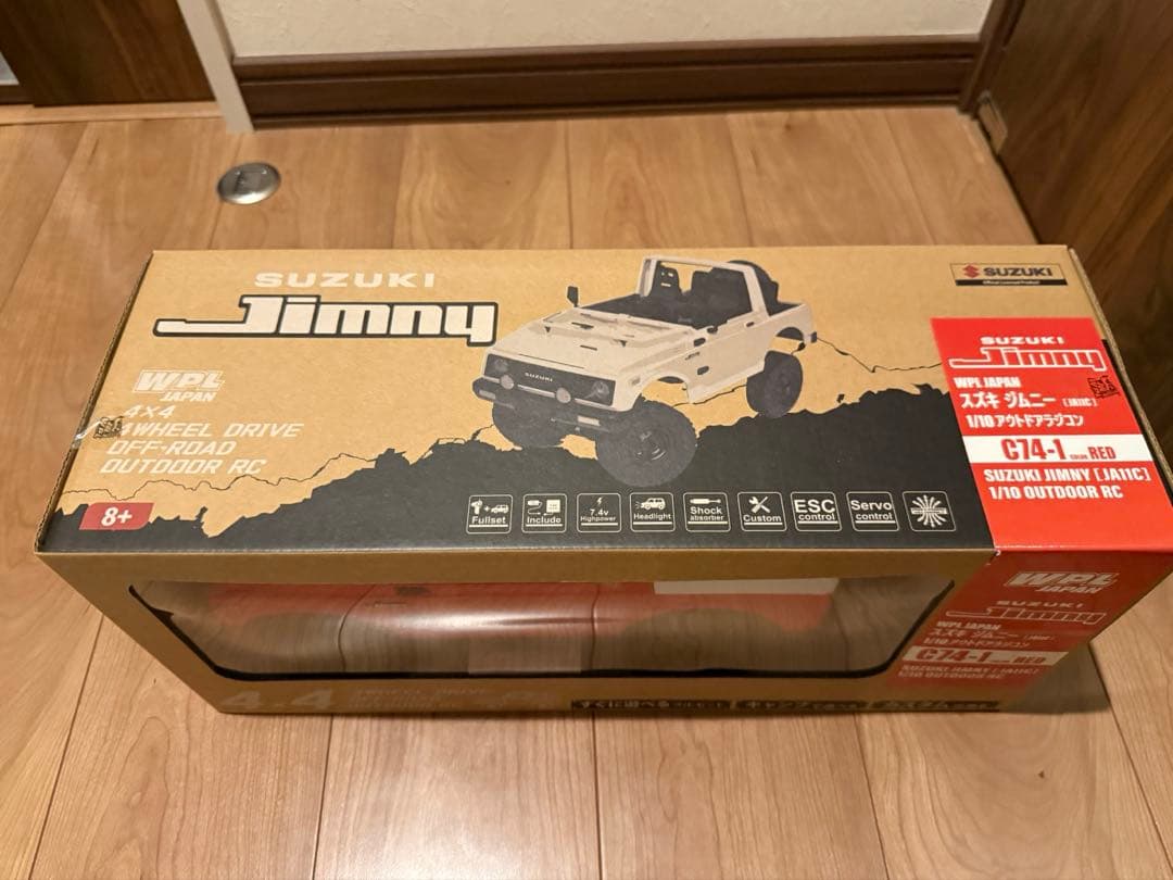 WPL JAPAN c74 スズキ　ジムニー　1/10 アウトドアラジコン