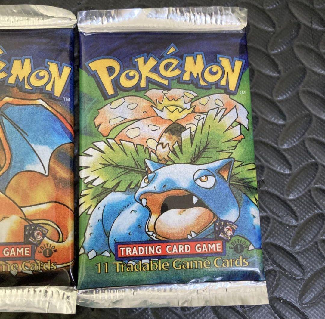 ポケモンカードbase set 1999 1st Edition 未開封 海外版