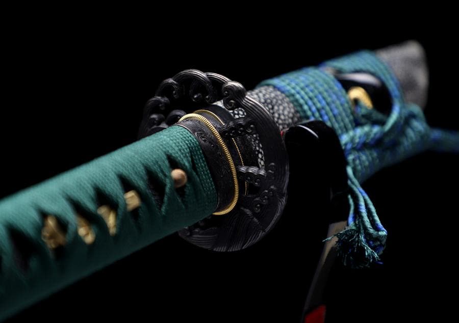 火炎紋雲斬り 日本刀 模造刀 居合刀 武士道 武蔵 鑑賞用 手鍛造打