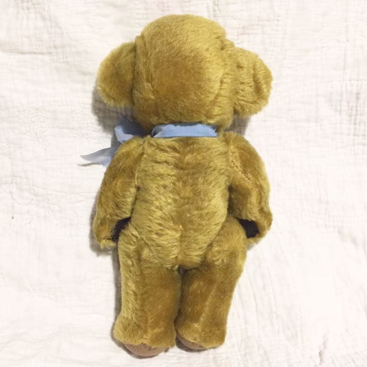 ヴィンテージ メリーソート テディベア チーキー ぬいぐるみ ゴールド モヘア