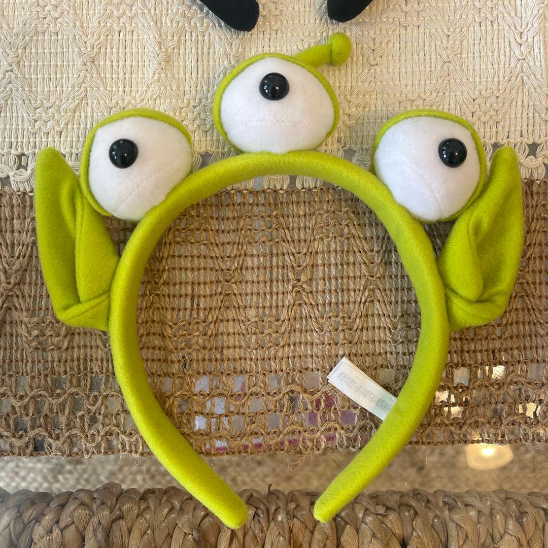 【廃盤品あり】ディズニー カチューシャ ミッキー ミニー リトルグリーンメン