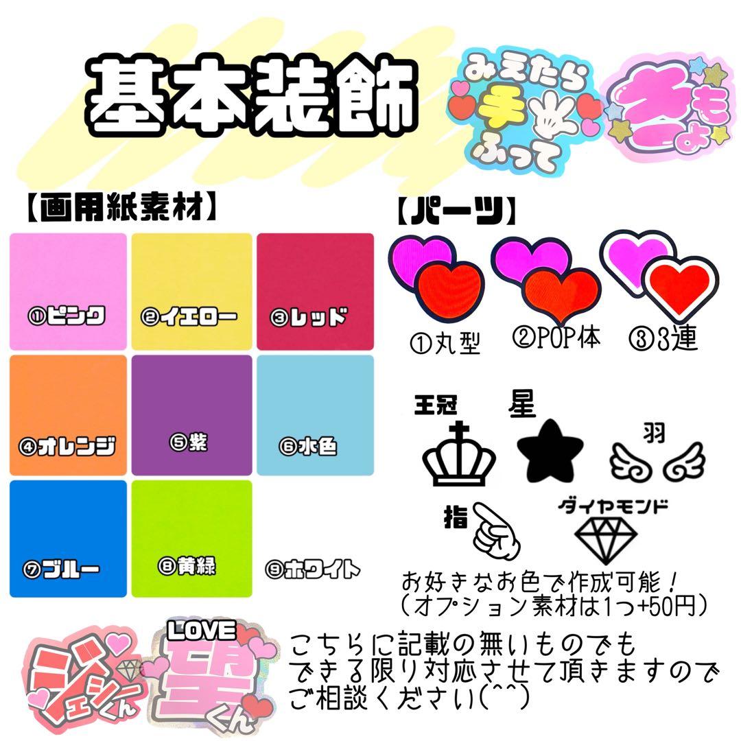 オーダー文字　受付中！　NCT DREAM マーク　名前文字　うちわ文字