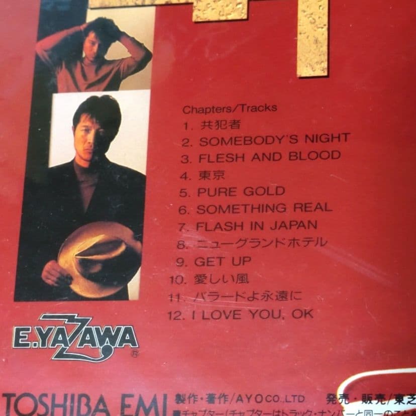 矢沢永吉　VIDEO CLIPS　LD