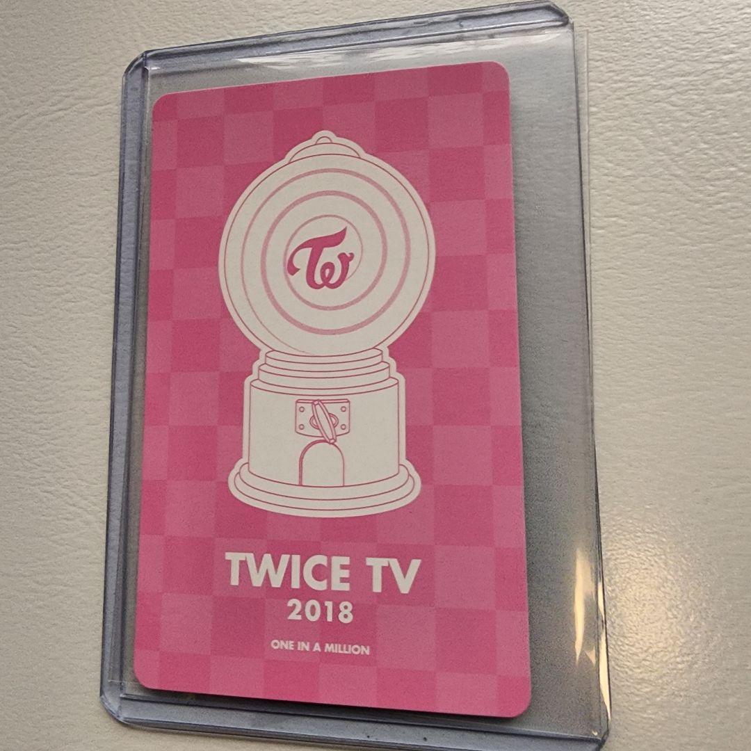 【匿名配送】TWICE 2018 TWICETV トレカ サナ