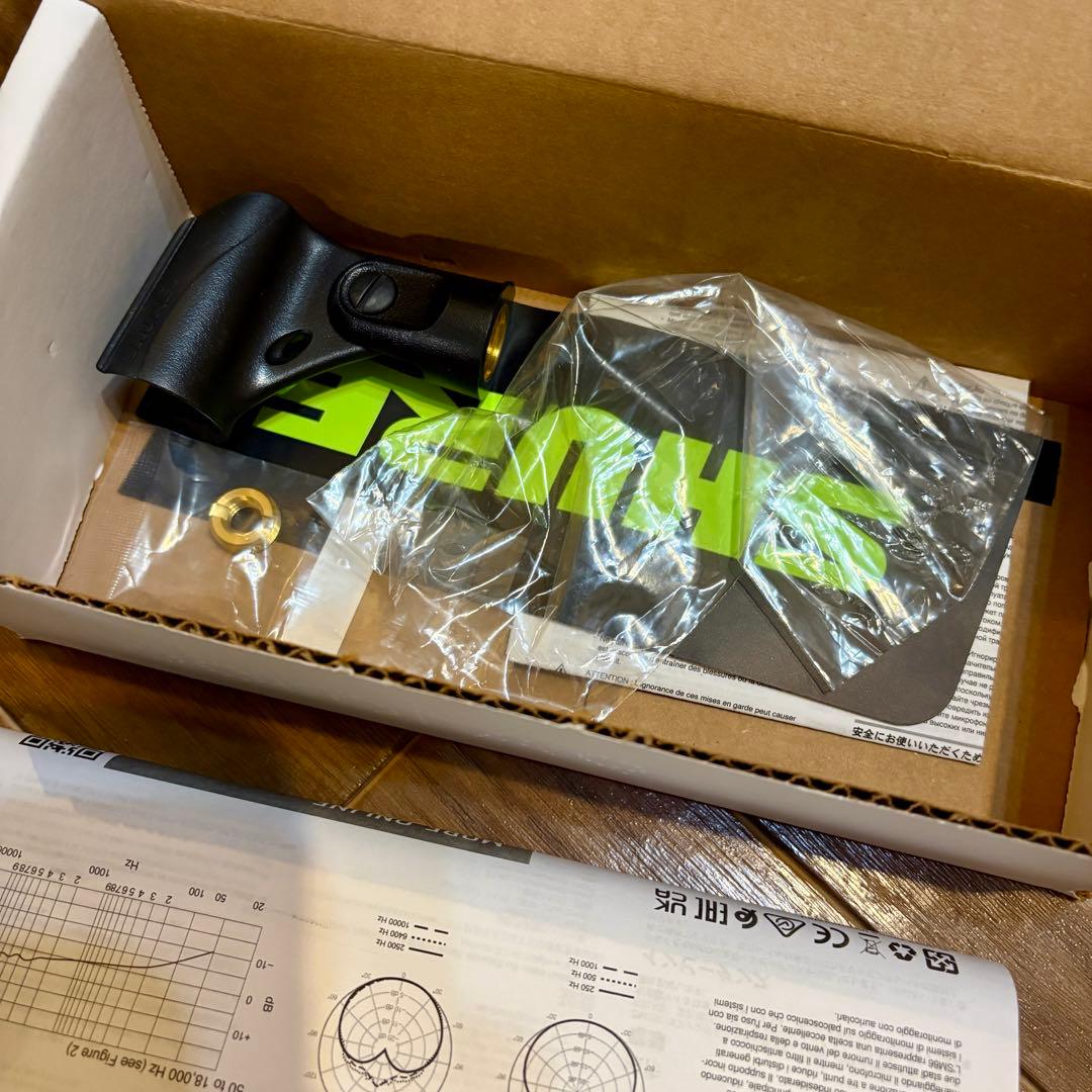 美品 Shure SM86 (ハンドヘルドコンデンサーマイク)