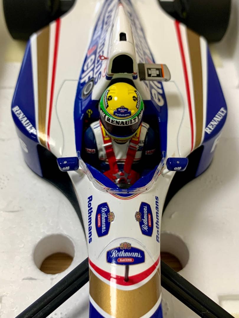 ミニチャンプス F1 ウィリアムズ FW16 A.セナ ロスマンズ仕様 1/18