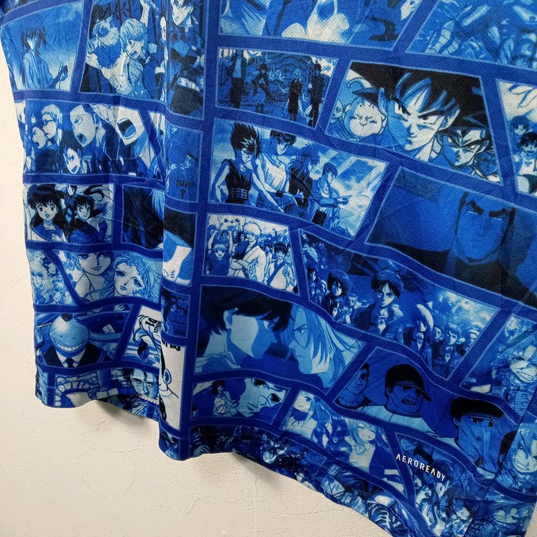 adidas SAMURAI BLUE 日本代表　ユニホーム　アニメコラボ L
