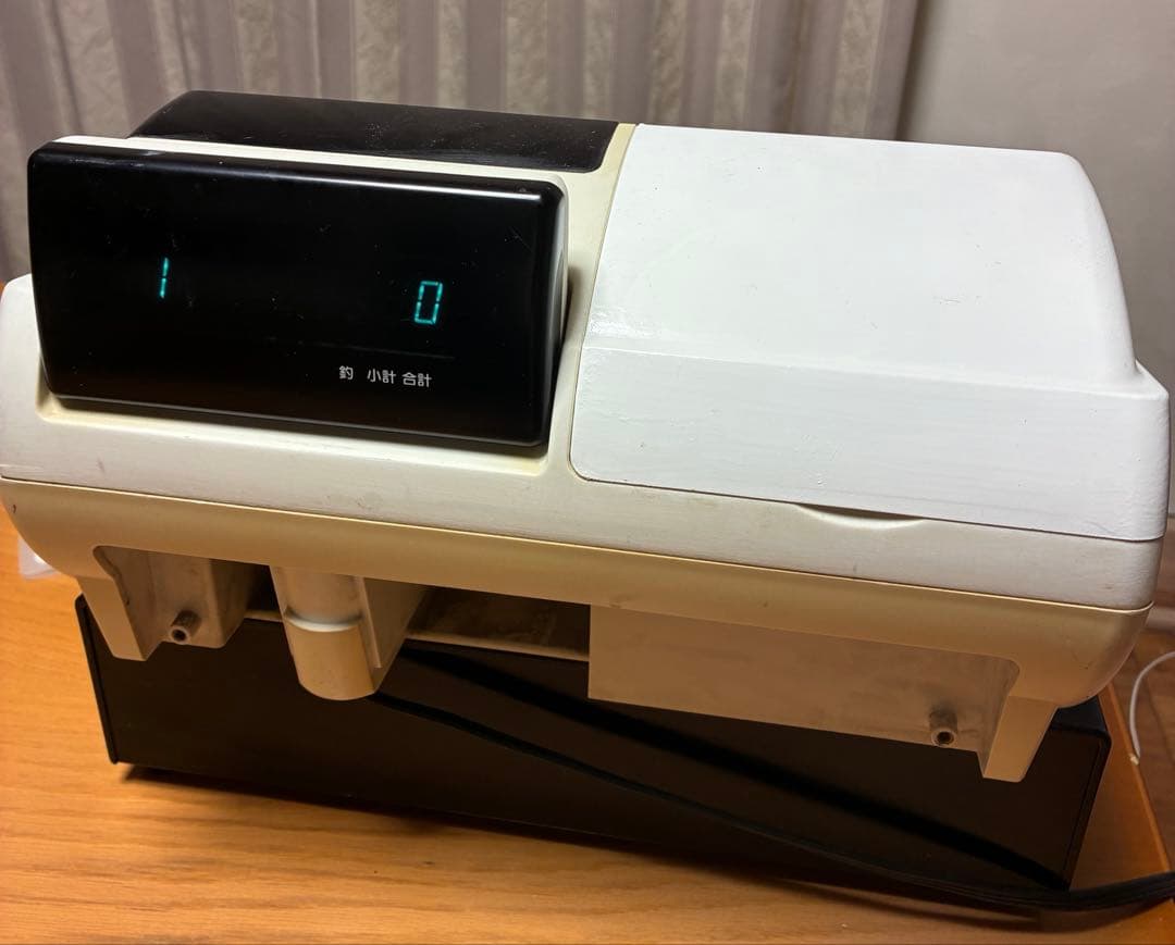 現金レジスター 新品レジロール14本付き メニューボタン機能付き