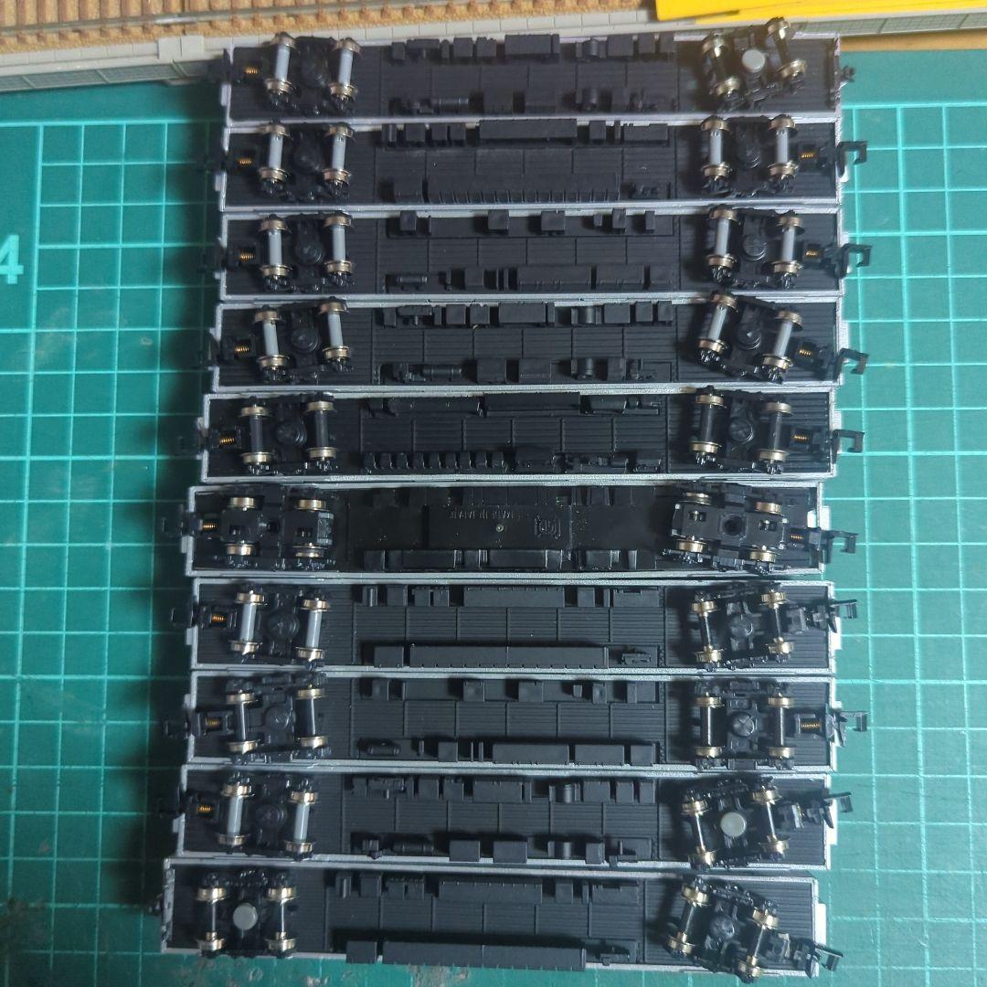 Nゲージ 東急8500系 GM板キット組立10両編成