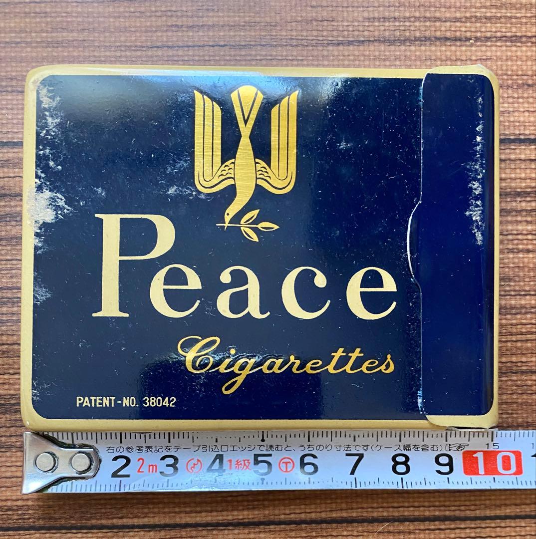 希少 「 Peace 」 ピース シガレットケース 昭和レトロ　たばこケース