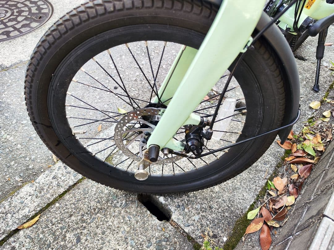 本州送料無料　VELMO Q2 電動アシスト自転車 ミントグリーン