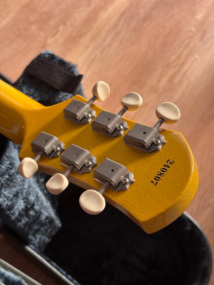 ギター Bizen Works BURNED DC SPL TV Yellow