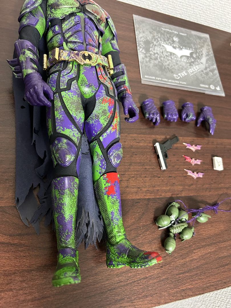 ホットトイズ　1/6 ジョーカー（バットマン・インポスター版）カスタム品